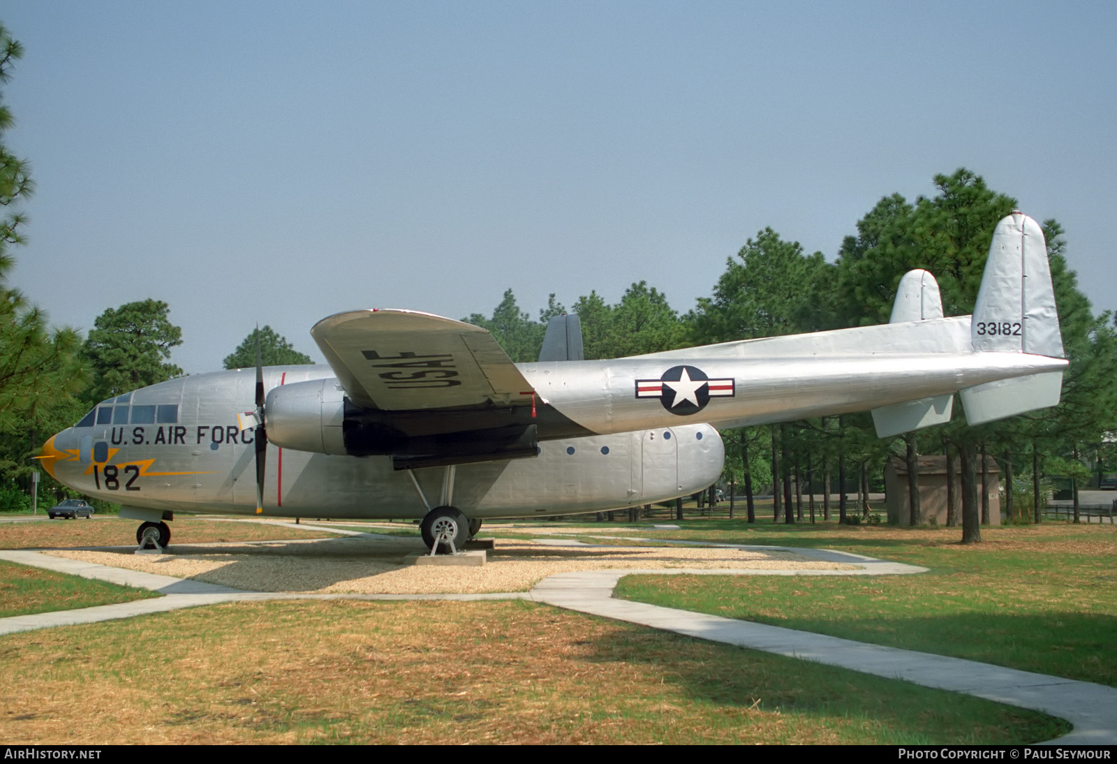 Aircraft Photo of 33182 | Fairchild C-119C Flying Boxcar | USA - Air Force | AirHistory.net #468700