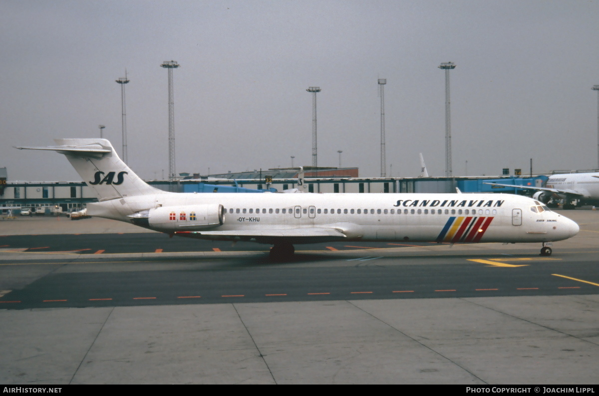 Aircraft Photo of OY-KHU | McDonnell Douglas MD-87 (DC-9-87) | Scandinavian Airlines - SAS | AirHistory.net #468705