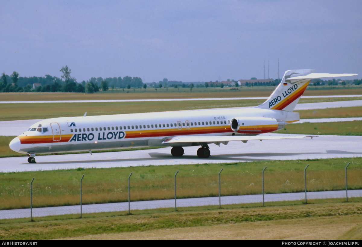 Aircraft Photo of D-ALLG | McDonnell Douglas MD-87 (DC-9-87) | Aero Lloyd | AirHistory.net #468720