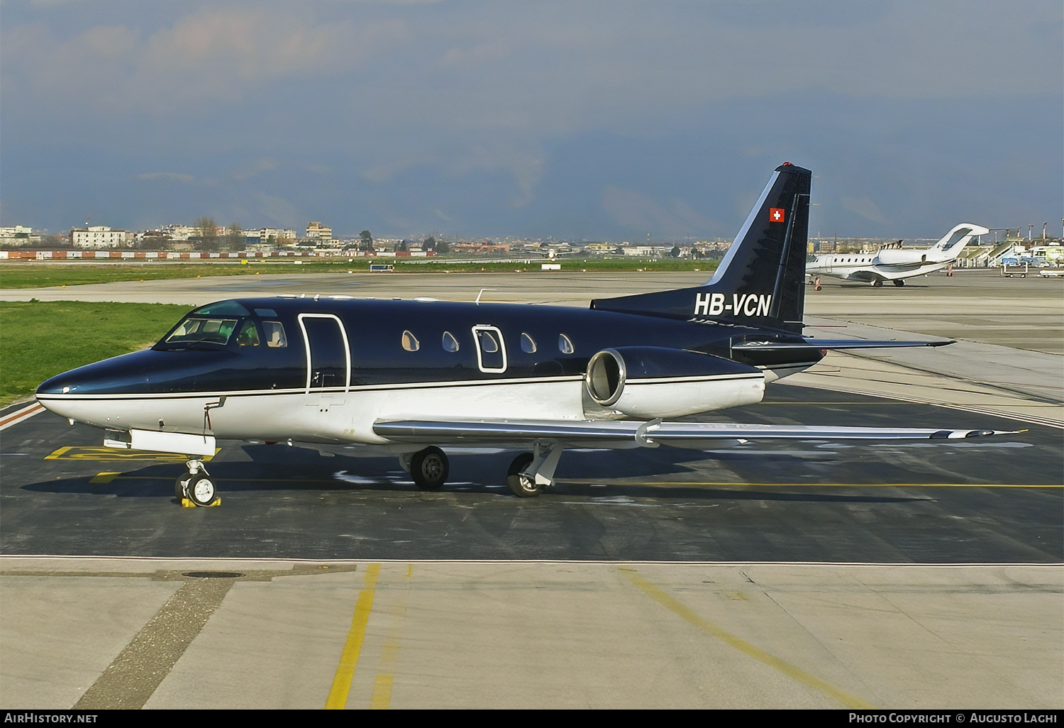 Aircraft Photo of HB-VCN | North American Rockwell NA-465 Sabreliner 65 | AirHistory.net #468730