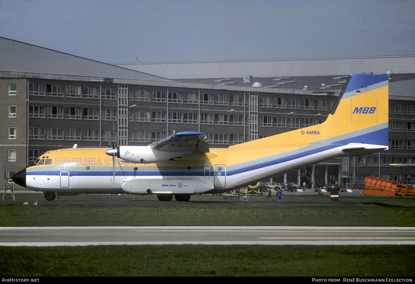 Aircraft Photo of D-AMBA | Transall C-160D | MBB | AirHistory.net #468733