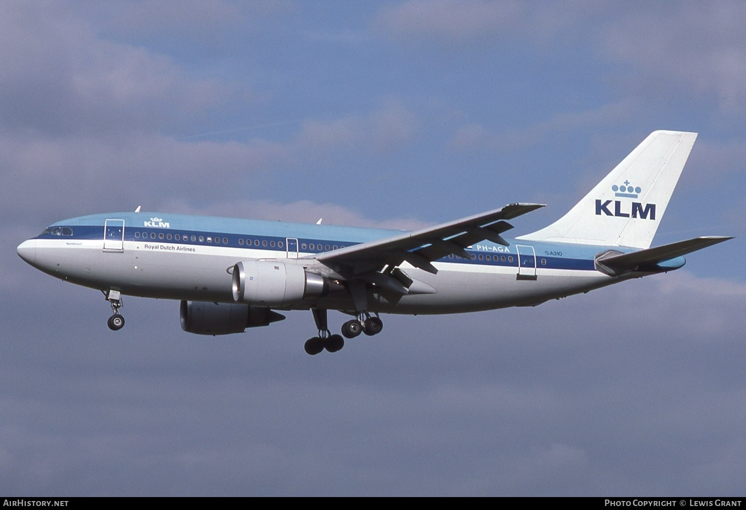 Aircraft Photo of PH-AGA | Airbus A310-203 | KLM - Royal Dutch Airlines | AirHistory.net #468744