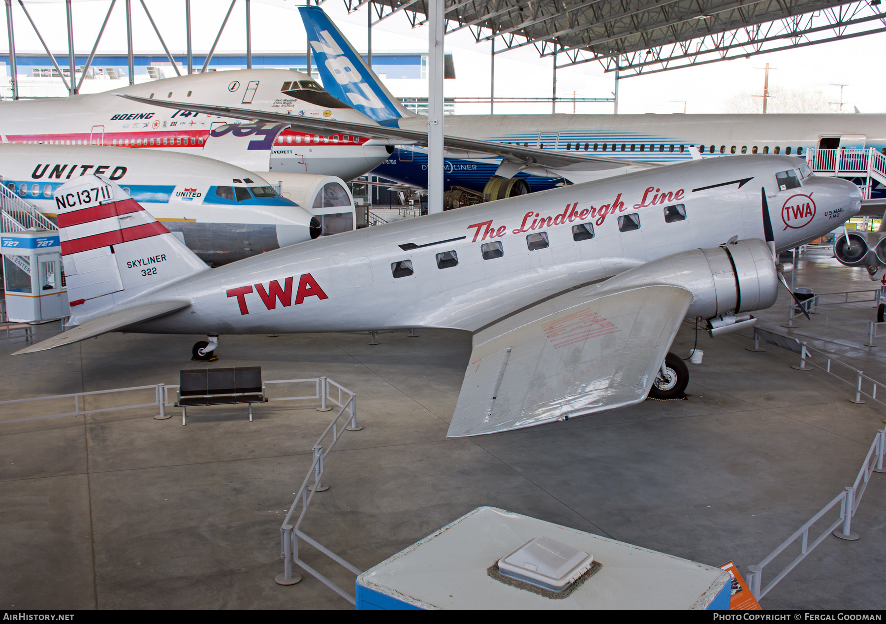 Aircraft Photo of N13711 / NC13711 | Douglas DC-2-118B | TWA - Transcontinental and Western Air | AirHistory.net #468745