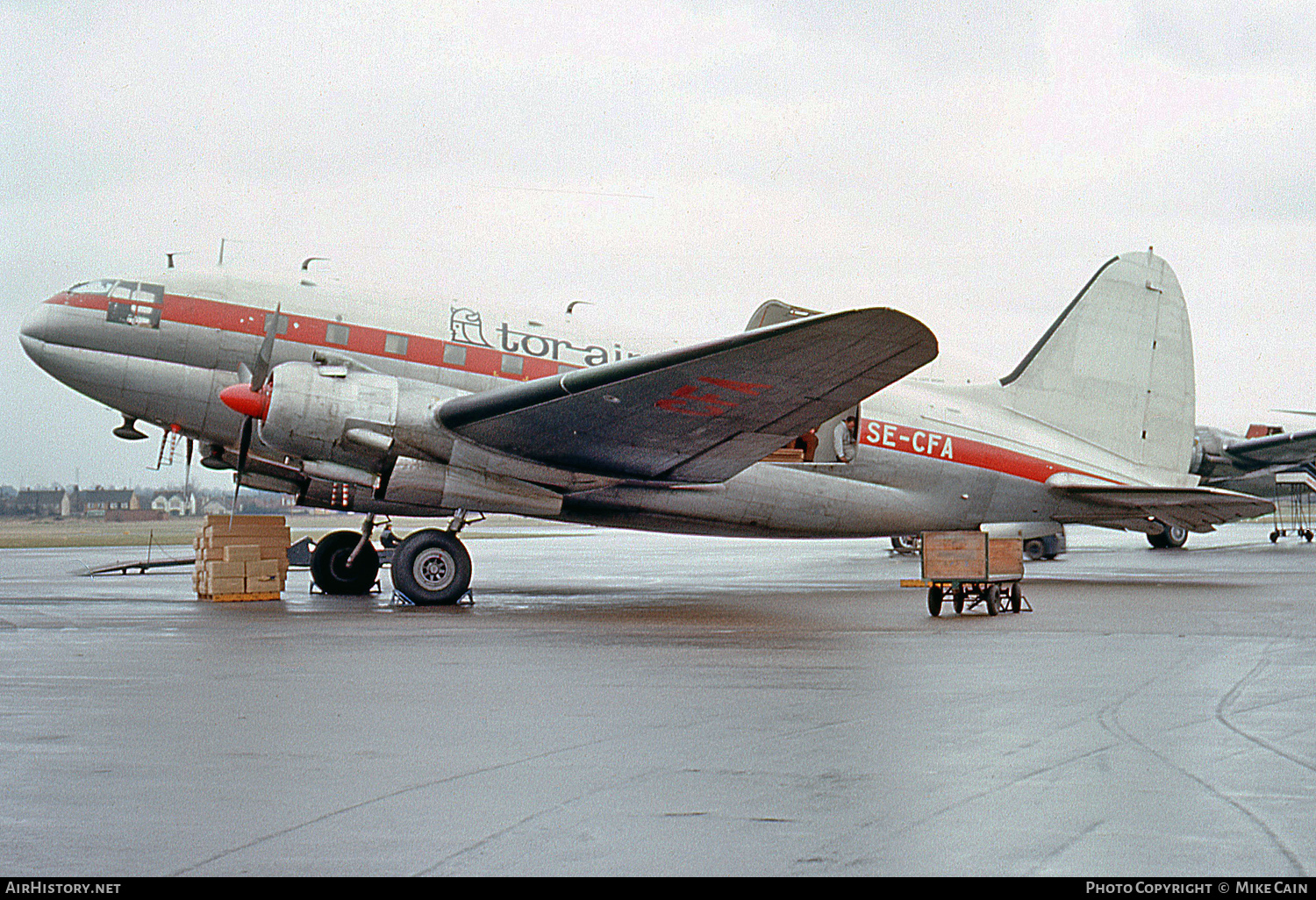 Aircraft Photo of SE-CFA | Curtiss C-46A Commando | Tor-Air | AirHistory.net #468753