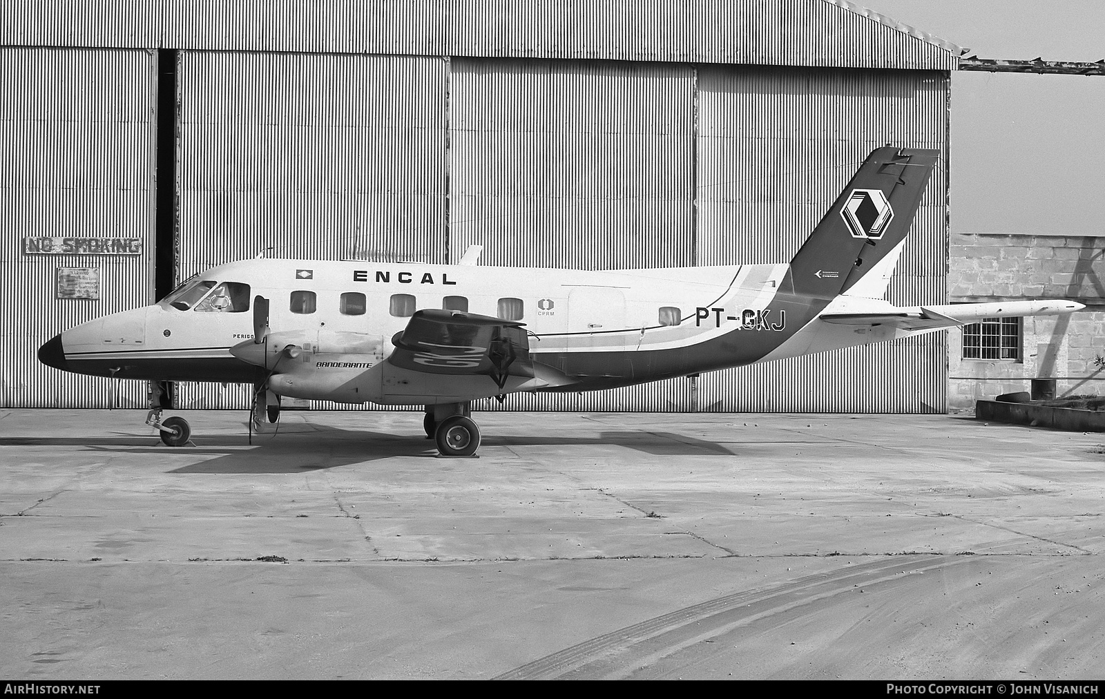 Aircraft Photo of PT-GKJ | Embraer EMB-110S1 Bandeirante | ENCAL - Empresa Nacional de Classificação e Análise | AirHistory.net #468755