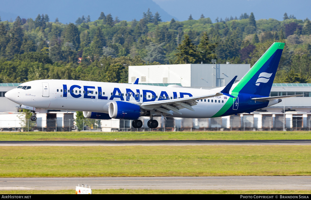 Aircraft Photo of TF-ICP | Boeing 737-8 Max 8 | Icelandair | AirHistory.net #468759