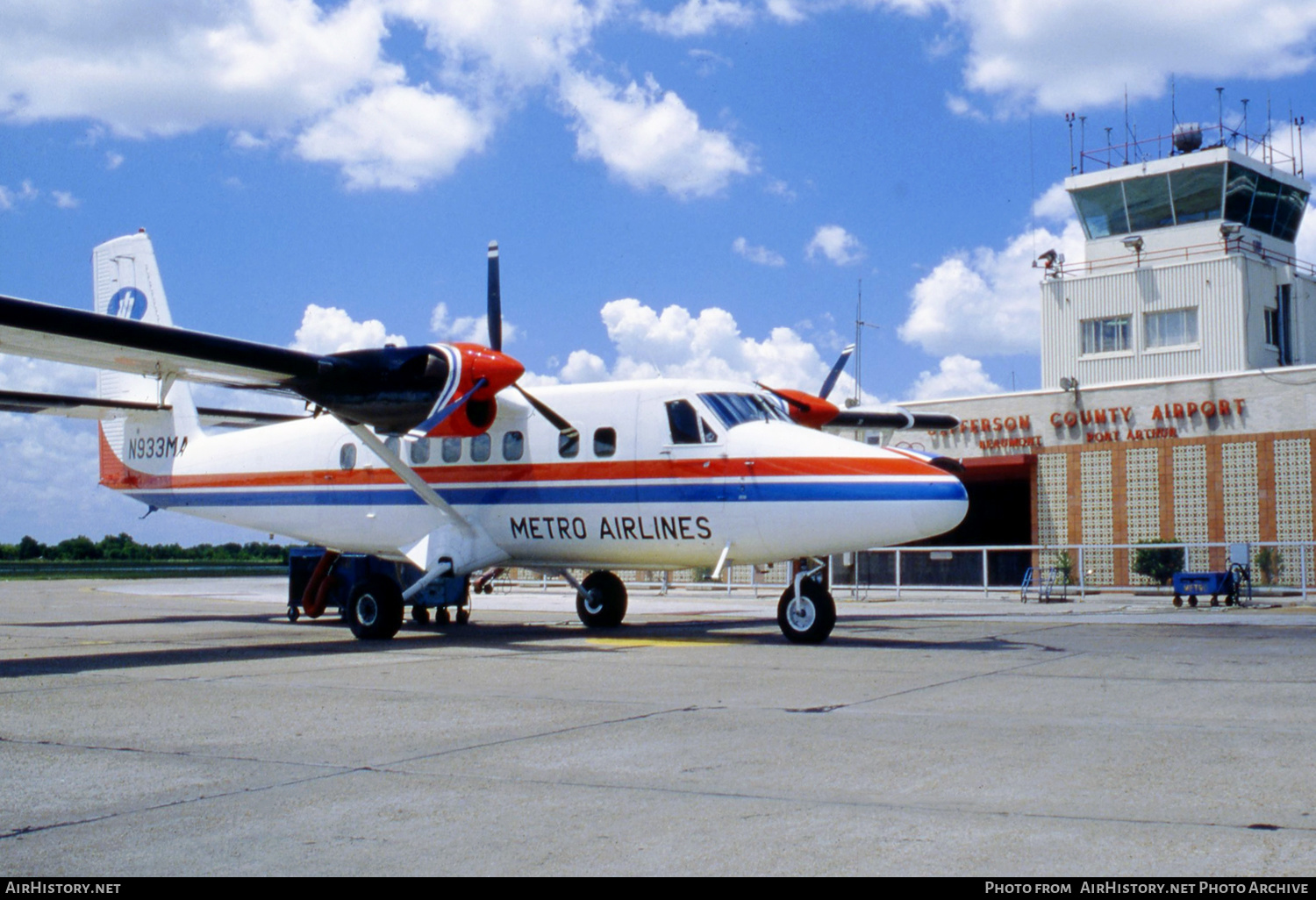 Aircraft Photo of N933MA | De Havilland Canada DHC-6-300 Twin Otter | Metro Airlines | AirHistory.net #468760
