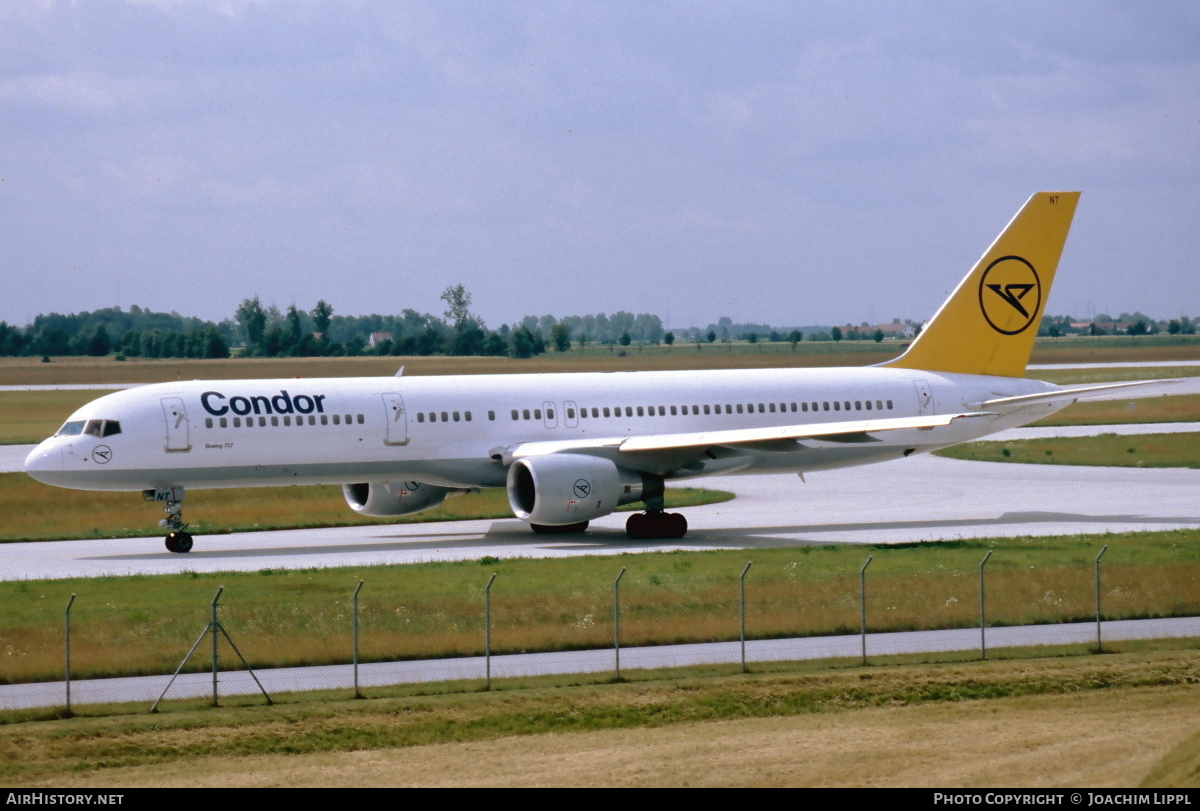 Aircraft Photo of D-ABNT | Boeing 757-230 | Condor Flugdienst | AirHistory.net #468764