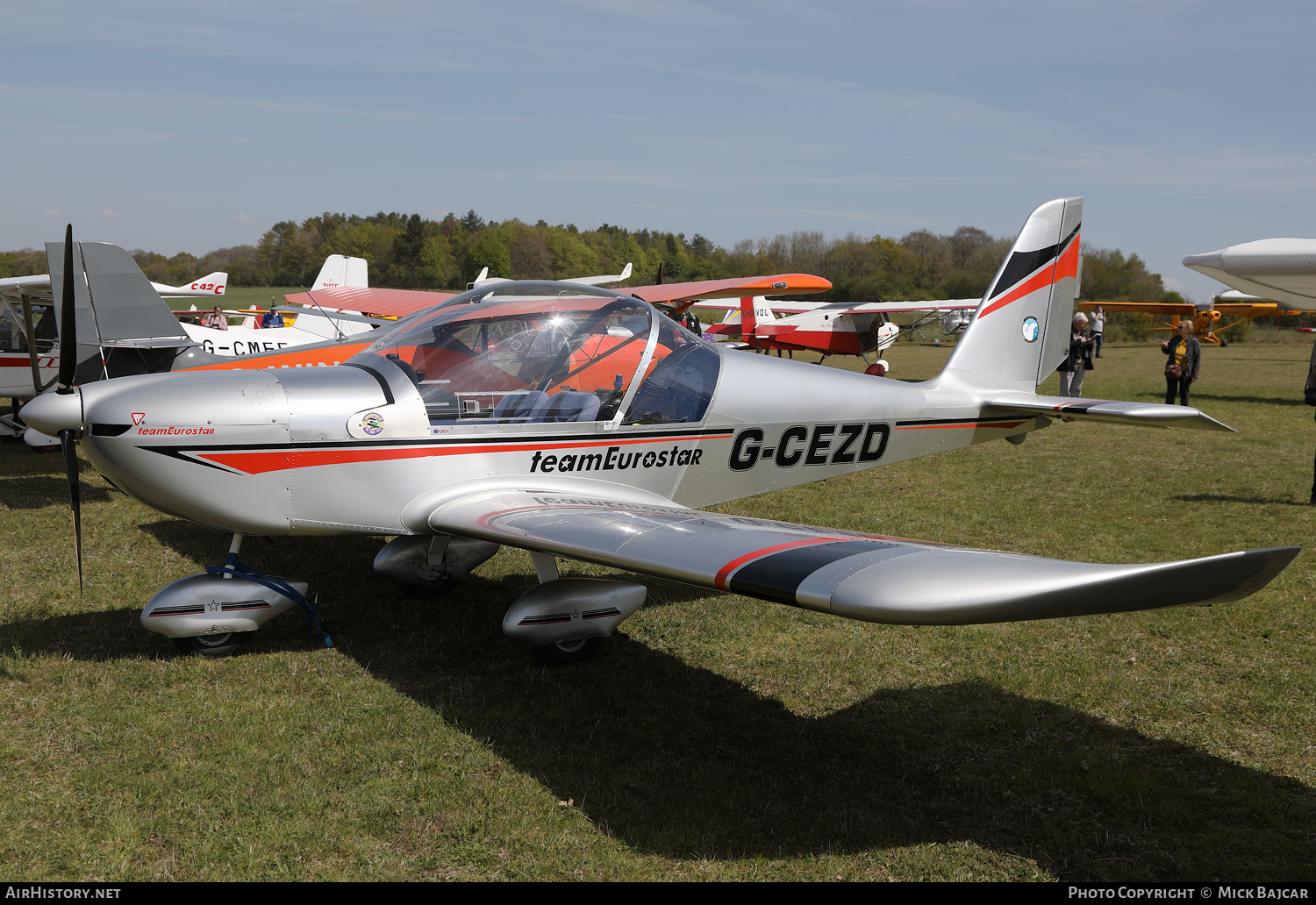 Aircraft Photo of G-CEZD | Cosmik EV-97 TeamEurostar UK | AirHistory.net #468777