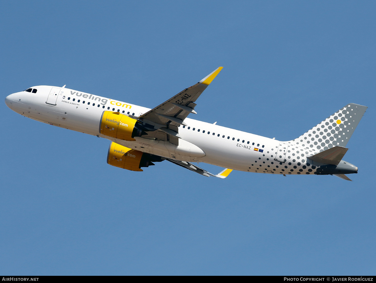 Aircraft Photo of EC-NAZ | Airbus A320-271N | Vueling Airlines | AirHistory.net #468796