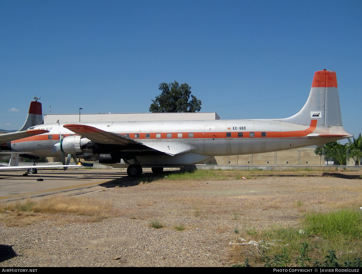 Aircraft Photo of EC-GGB | Douglas DC-7C/AT | Basaer - Baquero Servicios Aéreos | AirHistory.net #468797