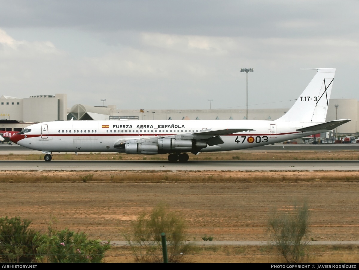 Aircraft Photo of T.17-3 | Boeing 707-368C | Spain - Air Force | AirHistory.net #468800