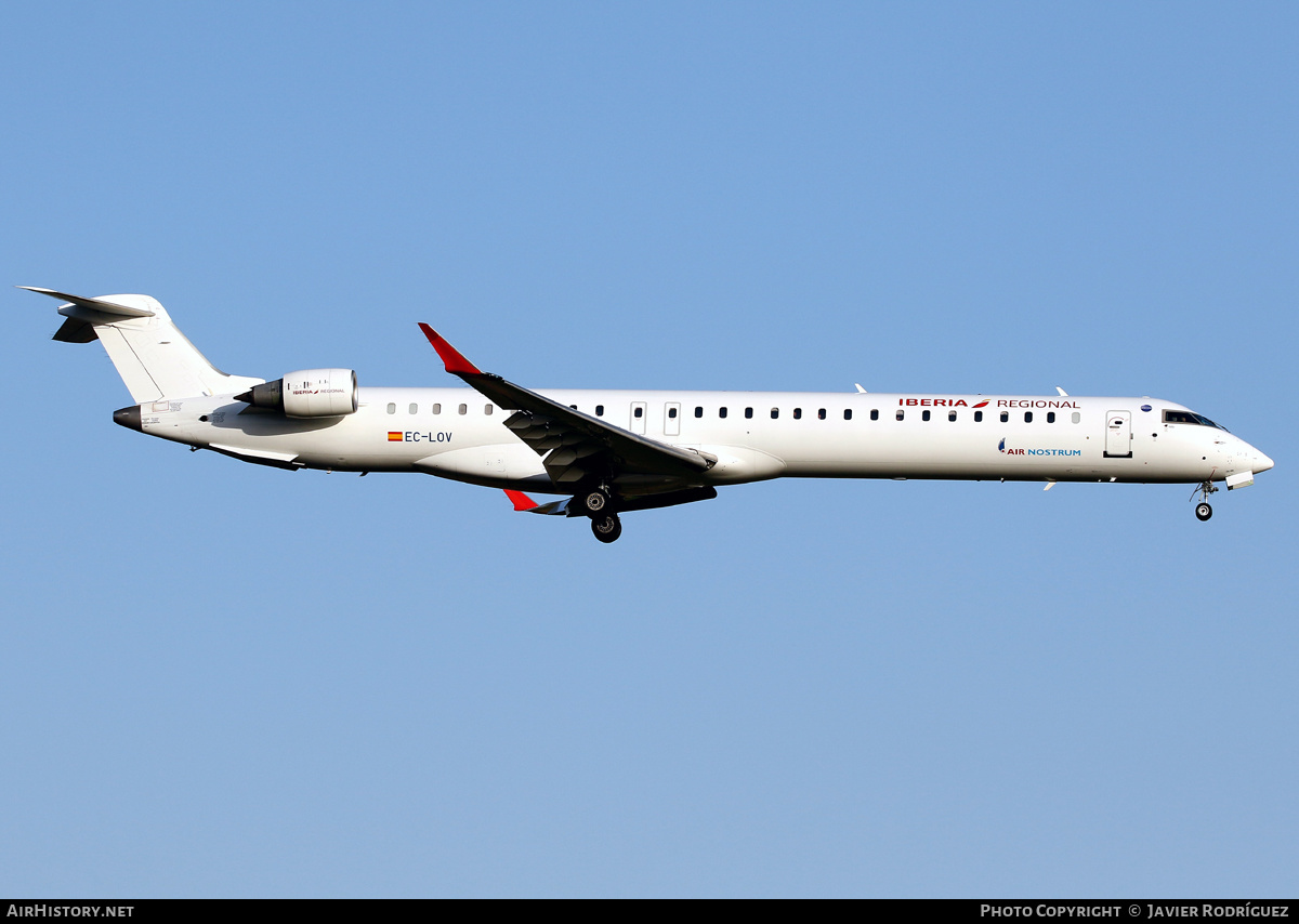 Aircraft Photo of EC-LOV | Bombardier CRJ-1000 (CL-600-2E25) | Iberia Regional | AirHistory.net #468810