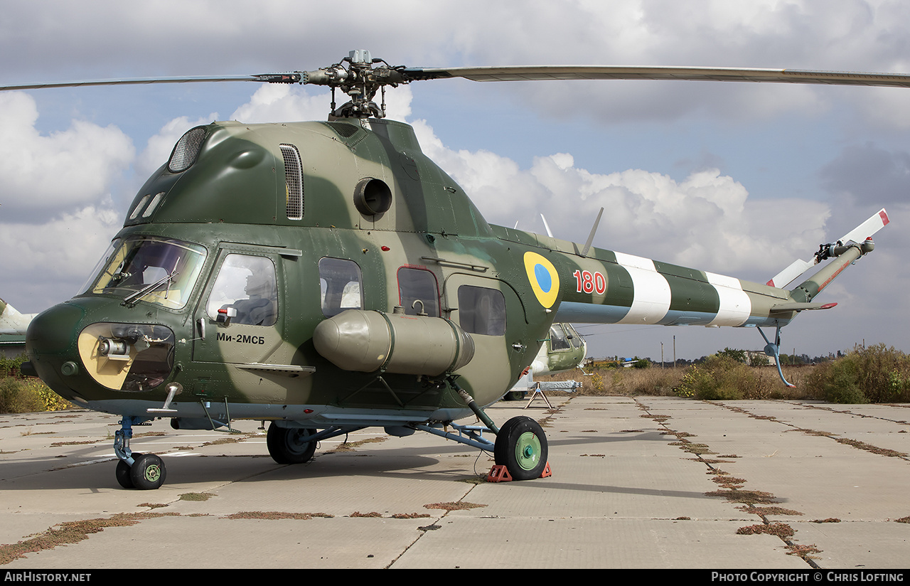 Aircraft Photo of 180 red | Mil Mi-2MSB | Ukraine - Army | AirHistory.net #468818