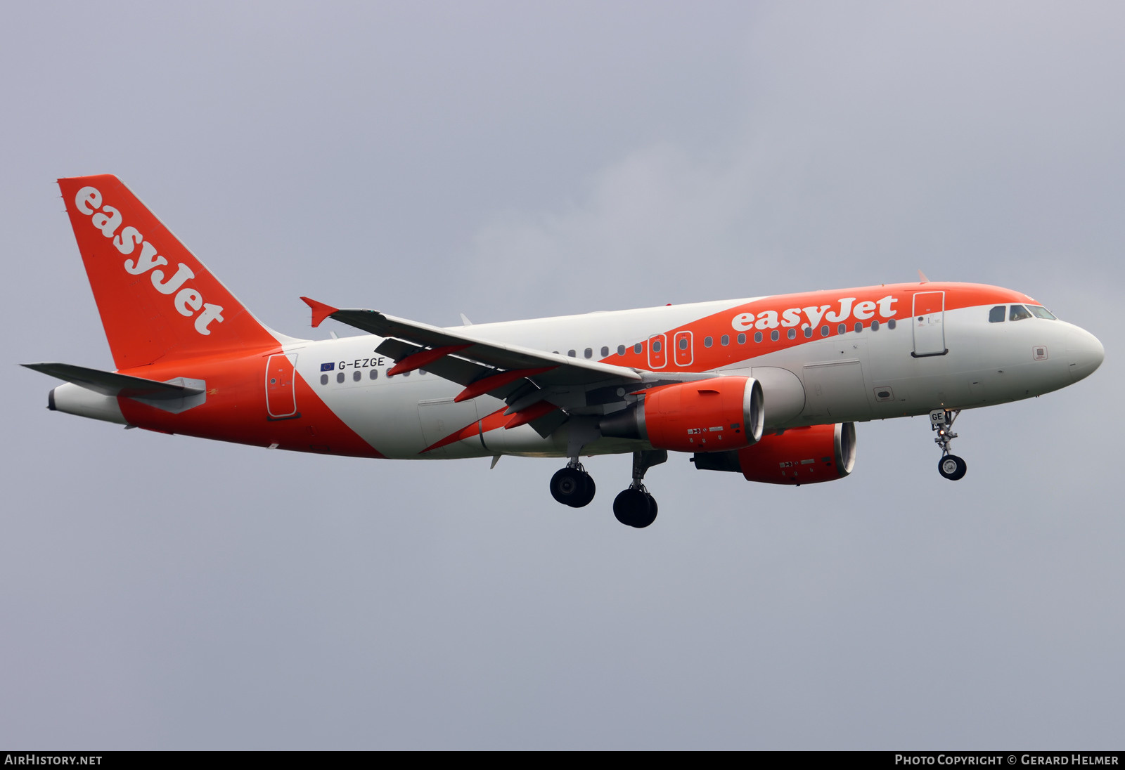 Aircraft Photo of G-EZGE | Airbus A319-111 | EasyJet | AirHistory.net #468832