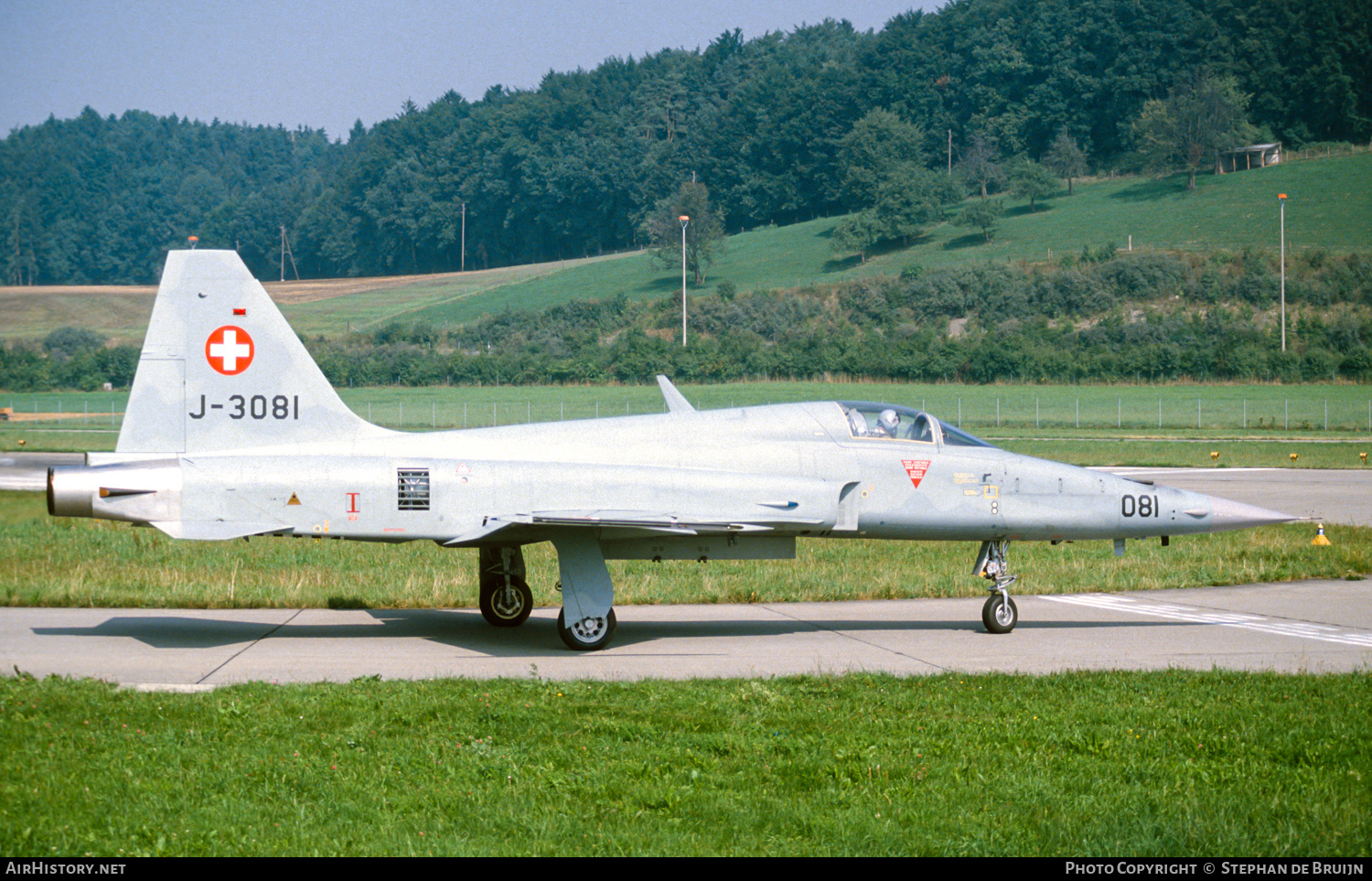 Aircraft Photo of J-3081 | Northrop F-5E Tiger II | Switzerland - Air Force | AirHistory.net #468837