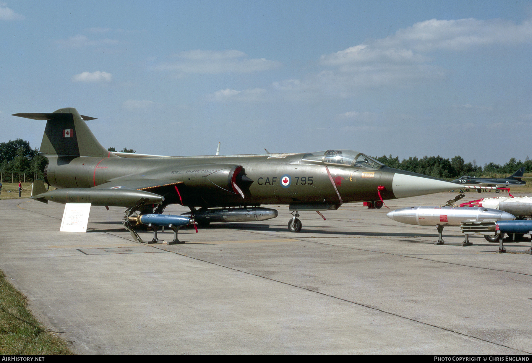 Aircraft Photo of 104795 | Canadair CF-104 Starfighter | Canada - Air Force | AirHistory.net #468895