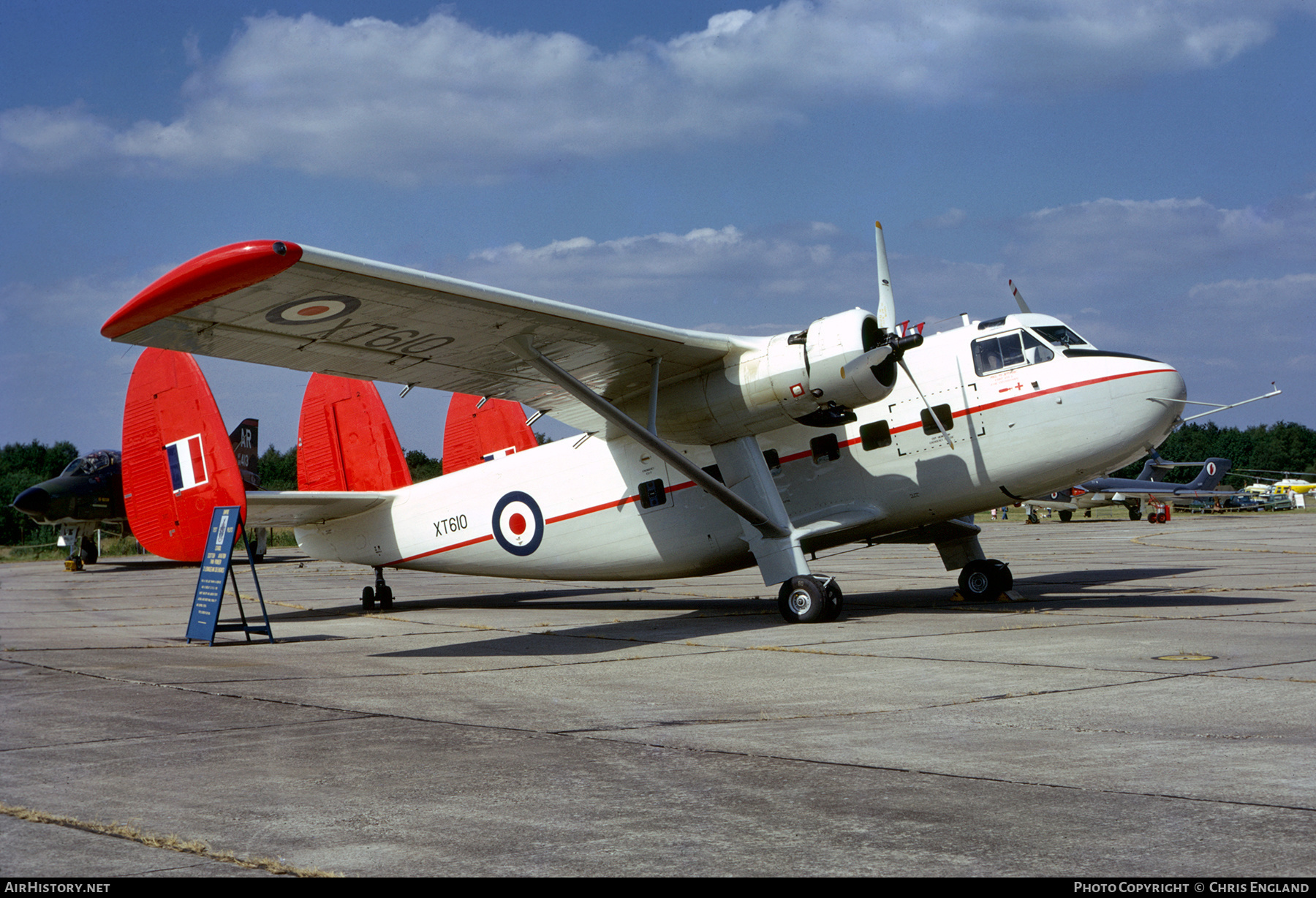 Aircraft Photo of XT610 | Scottish Aviation Twin Pioneer CC.2 | UK - Air Force | AirHistory.net #468899