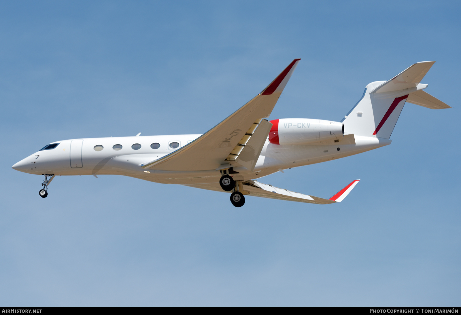 Aircraft Photo of VP-CKV | Gulfstream Aerospace G650 (G-VI) | AirHistory.net #468939