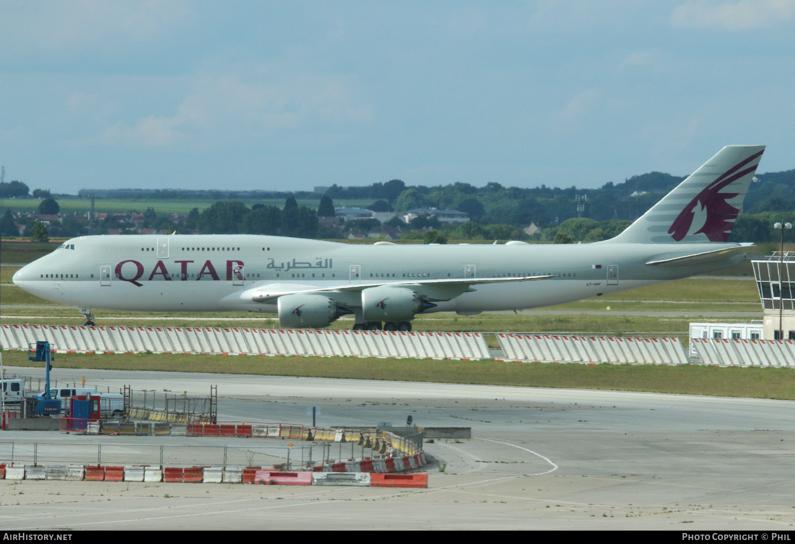 Aircraft Photo of A7-HHF | Boeing 747-8Z5 BBJ | Qatar Amiri Flight | AirHistory.net #468944