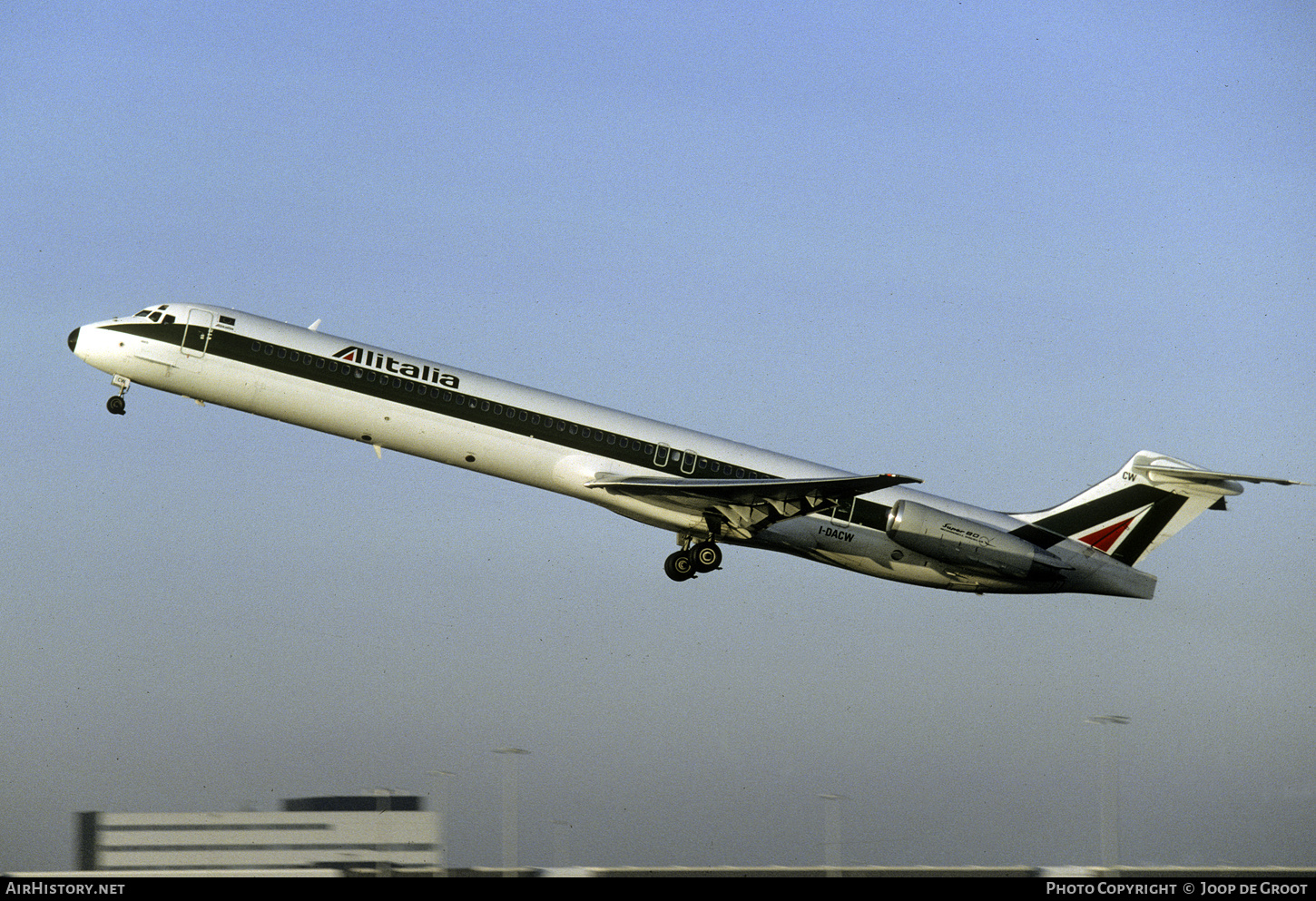 Aircraft Photo of I-DACW | McDonnell Douglas MD-82 (DC-9-82) | Alitalia | AirHistory.net #468964