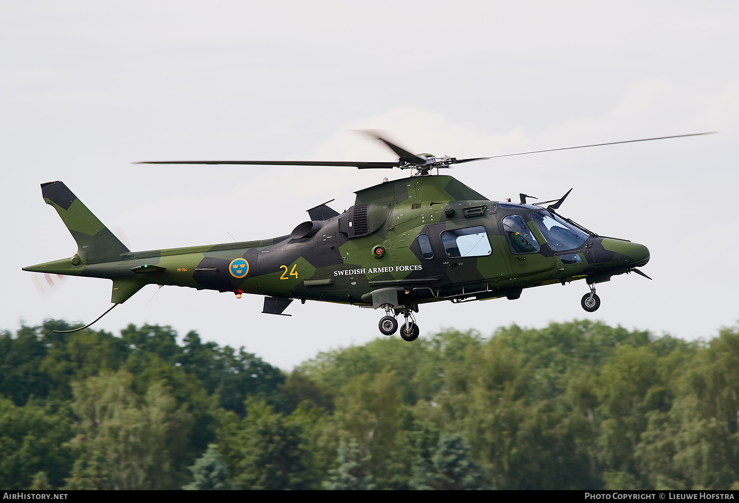 Aircraft Photo of 151754 | Agusta Hkp15A (A-109E LUH) | Sweden - Army | AirHistory.net #468981