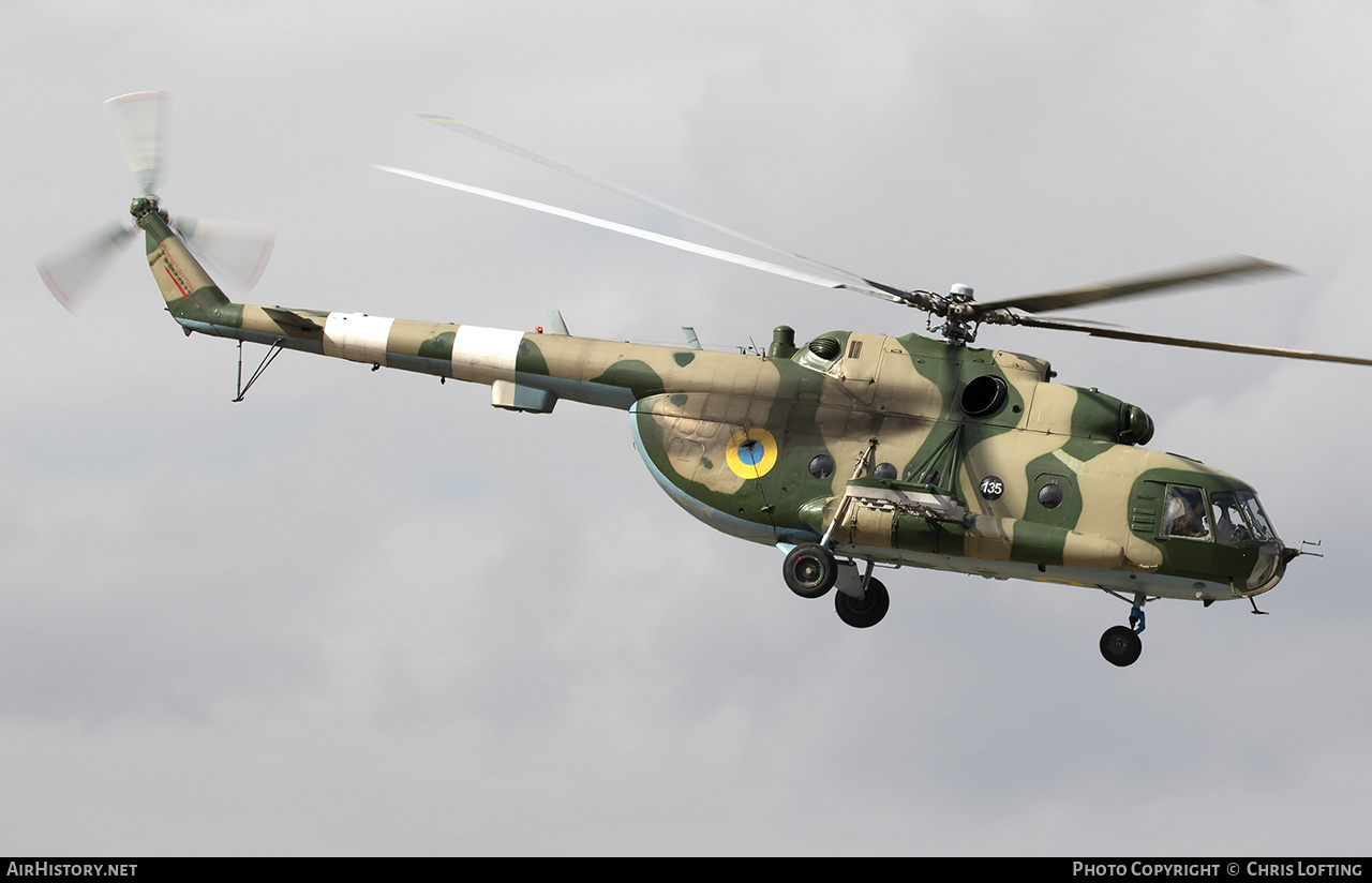 Aircraft Photo of 135 | Mil Mi-8MT | Ukraine - Army | AirHistory.net #468995