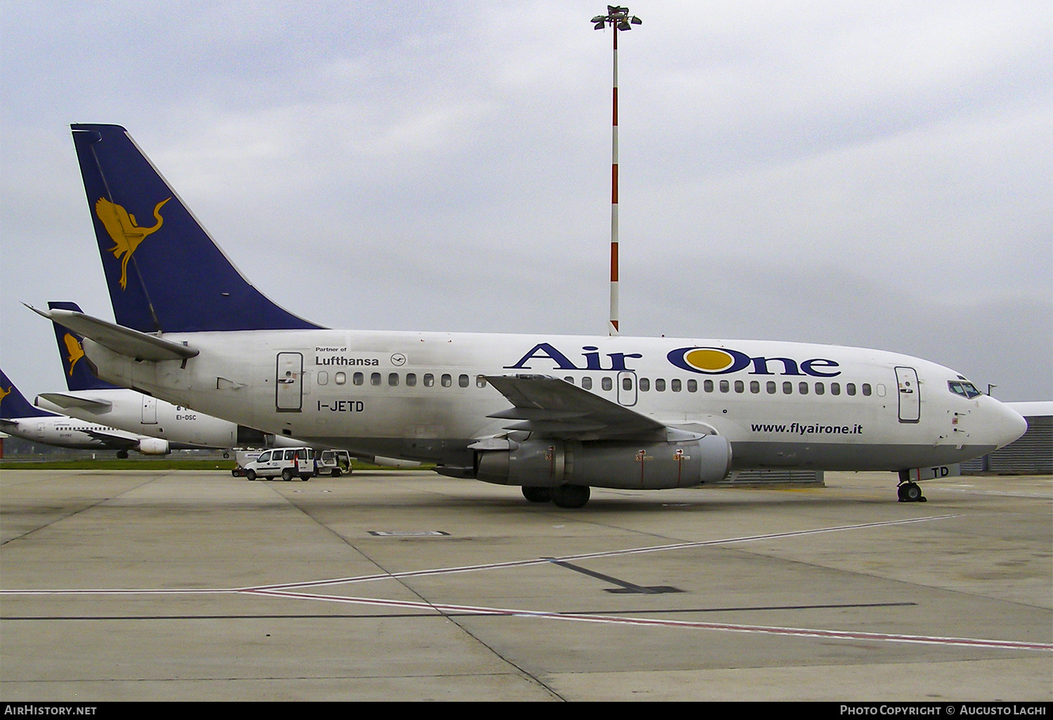 Aircraft Photo of I-JETD | Boeing 737-230/Adv | Air One | AirHistory.net #468998
