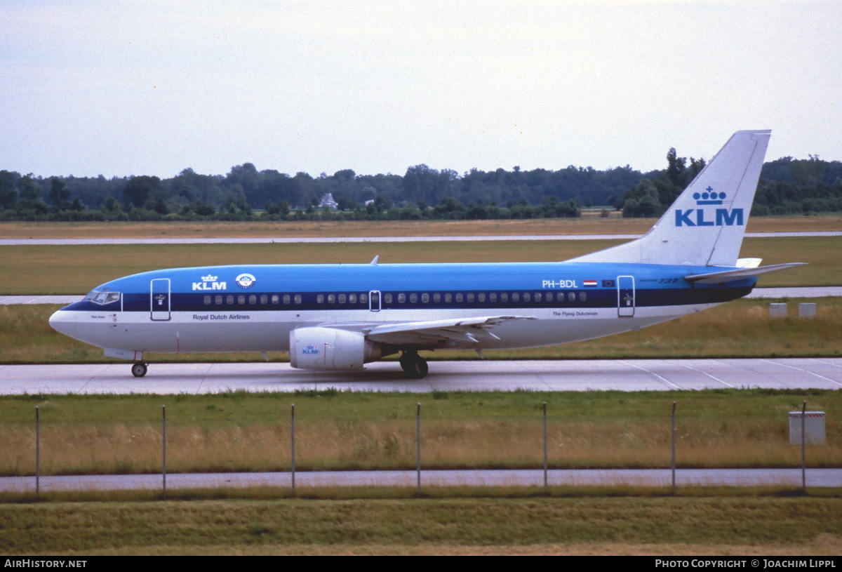 Aircraft Photo of PH-BDL | Boeing 737-306 | KLM - Royal Dutch Airlines | AirHistory.net #469007