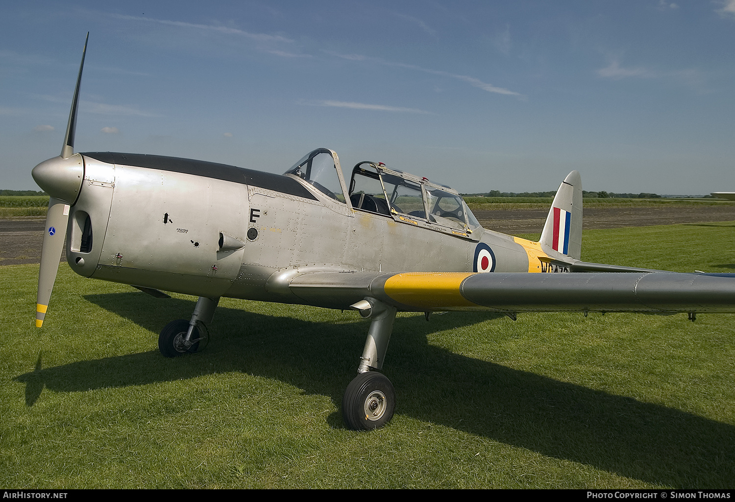 Aircraft Photo of G-AOTY / WG472 | De Havilland DHC-1 Chipmunk Mk22 | UK - Air Force | AirHistory.net #469010