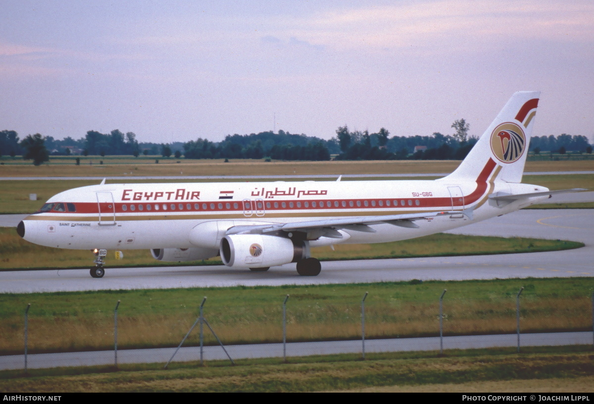 Aircraft Photo of SU-GBG | Airbus A320-231 | EgyptAir | AirHistory.net #469021