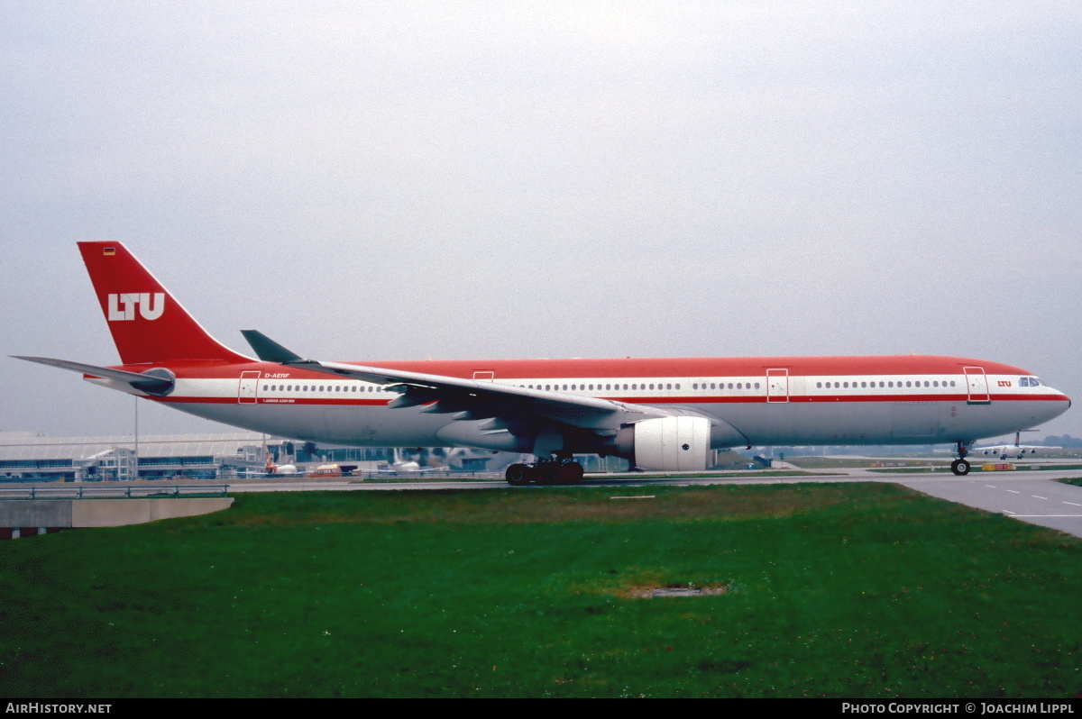 Aircraft Photo of D-AERF | Airbus A330-322 | LTU - Lufttransport-Unternehmen | AirHistory.net #469023