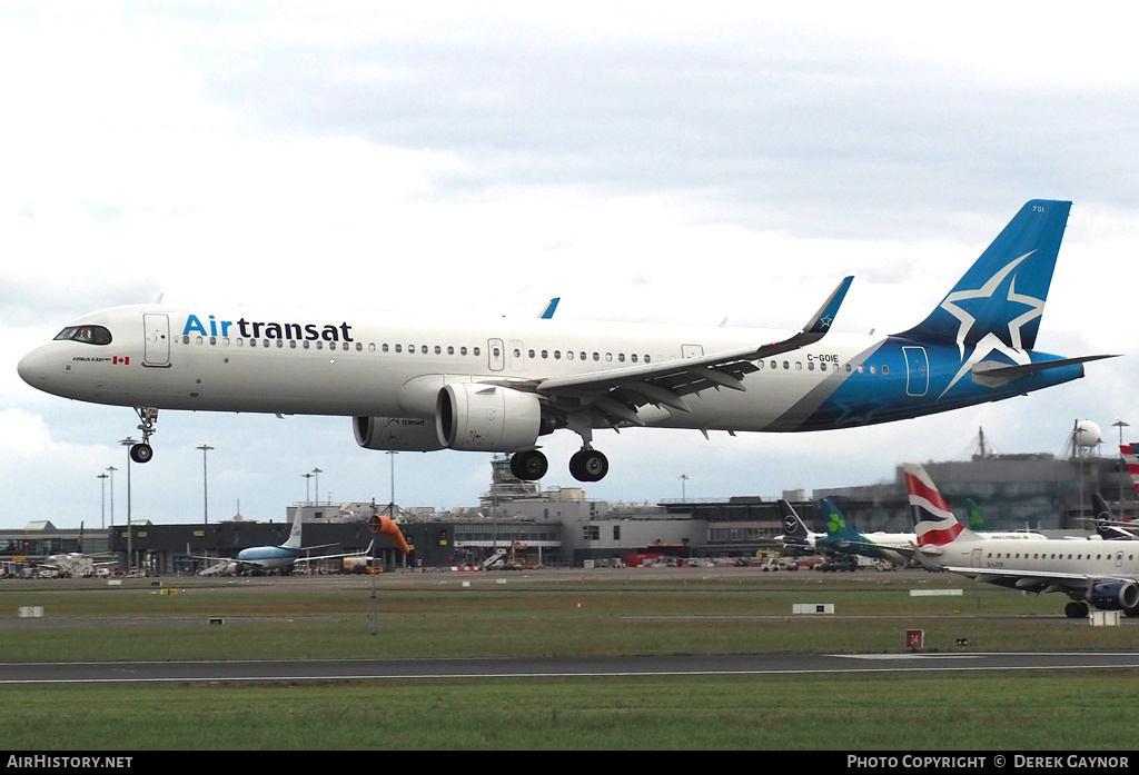 Aircraft Photo of C-GOIE | Airbus A321-271NX | Air Transat | AirHistory.net #469024