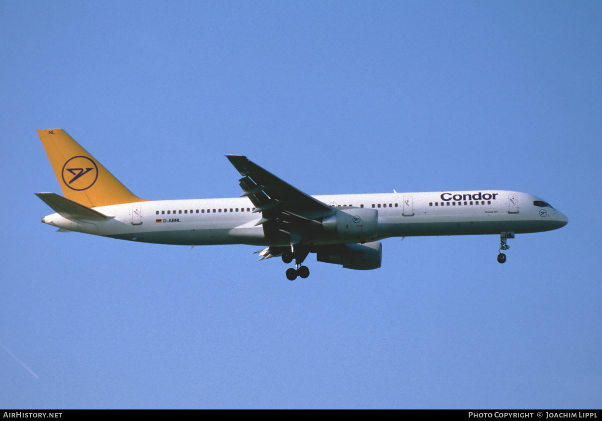 Aircraft Photo of D-ABNL | Boeing 757-230 | Condor Flugdienst | AirHistory.net #469026