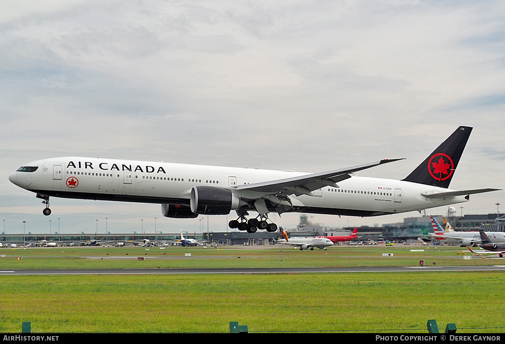 Aircraft Photo of C-FIUV | Boeing 777-333/ER | Air Canada | AirHistory.net #469038