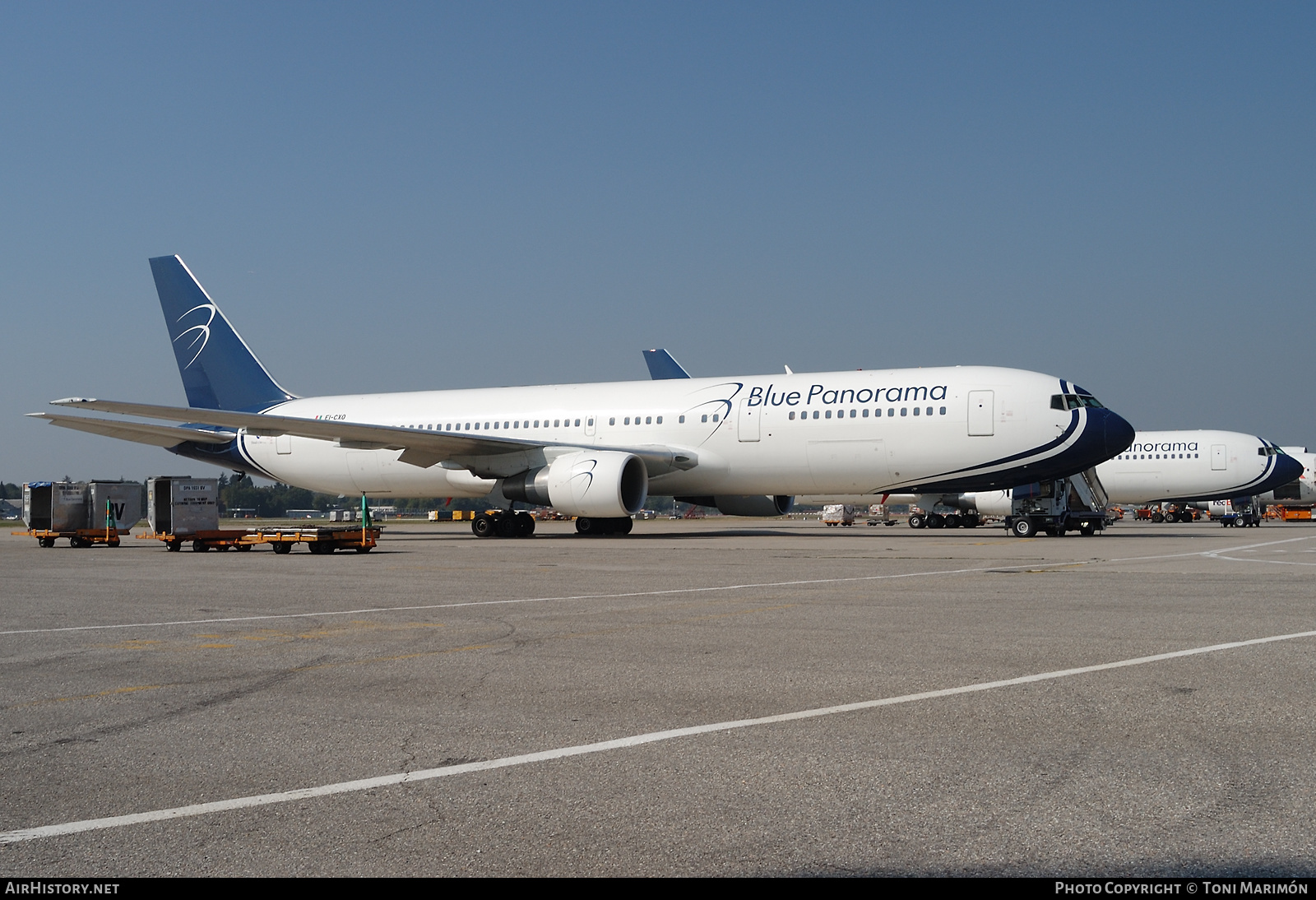 Aircraft Photo of EI-CXO | Boeing 767-3G5/ER | Blue Panorama Airlines | AirHistory.net #469048