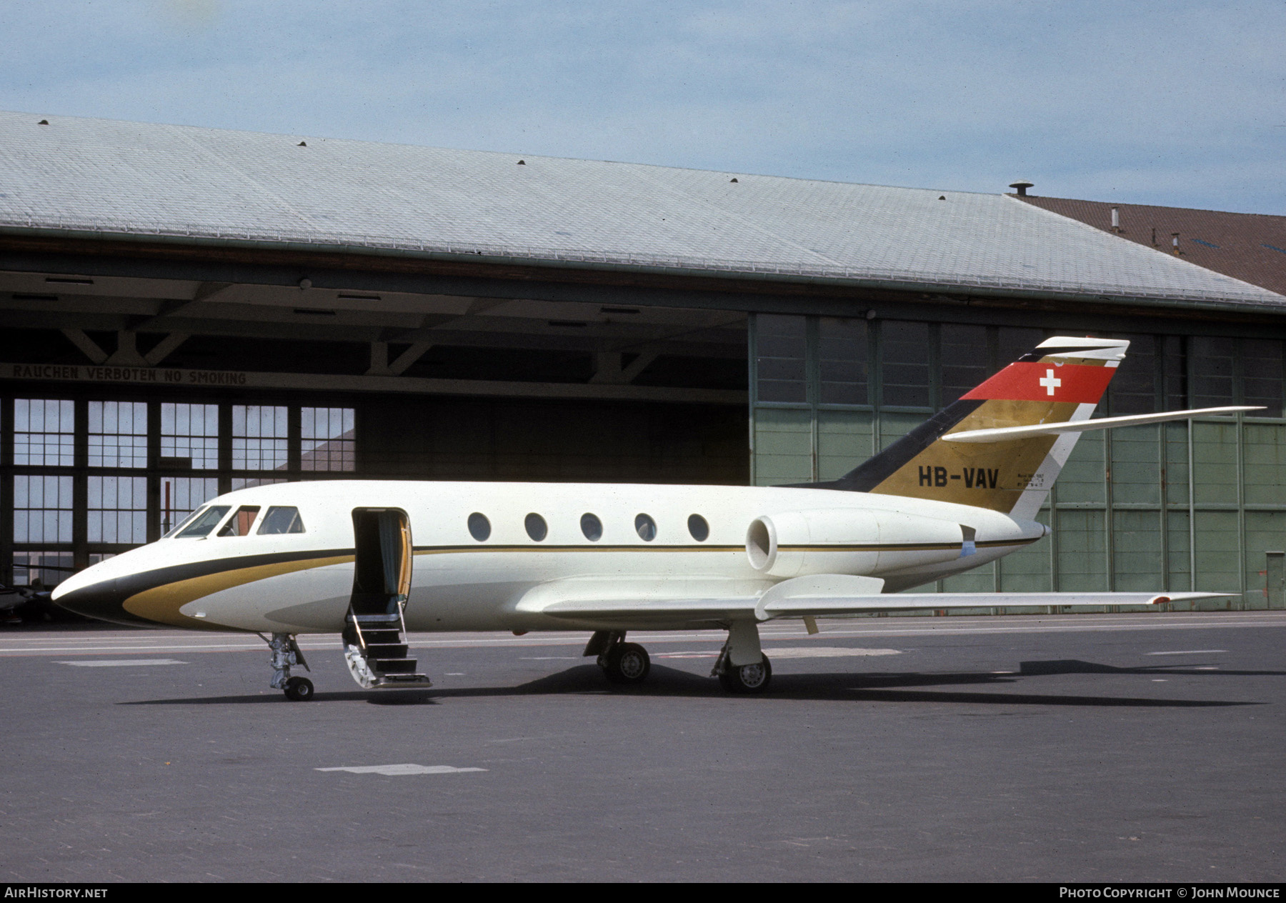 Aircraft Photo of HB-VAV | Dassault Falcon (Mystere) 20C | AirHistory.net #469050