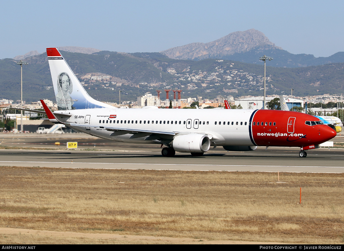 Aircraft Photo of SE-RPH | Boeing 737-8JP | Norwegian | AirHistory.net #469103