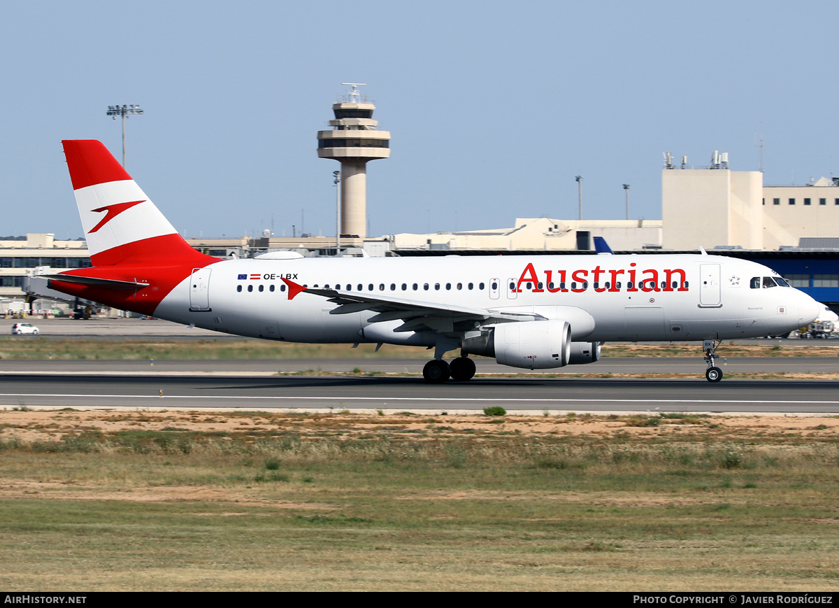 Aircraft Photo of OE-LBX | Airbus A320-214 | Austrian Airlines | AirHistory.net #469106