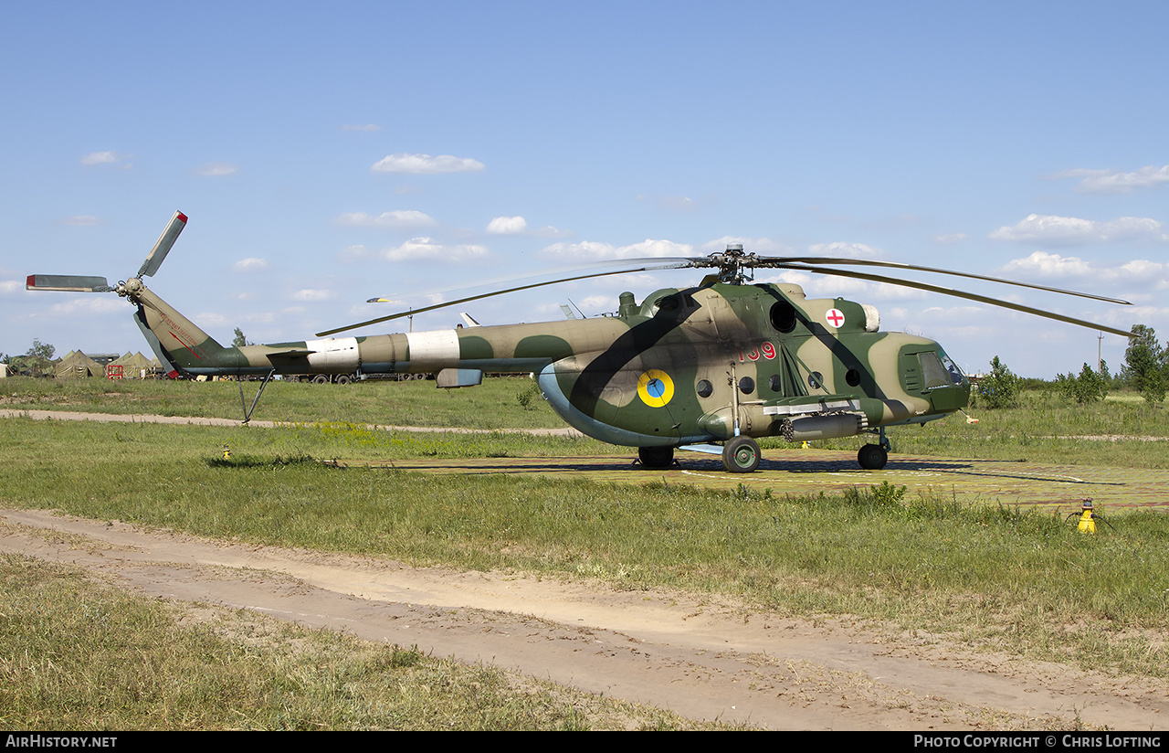 Aircraft Photo of 139 red | Mil Mi-8MT | Ukraine - Army | AirHistory.net #469124