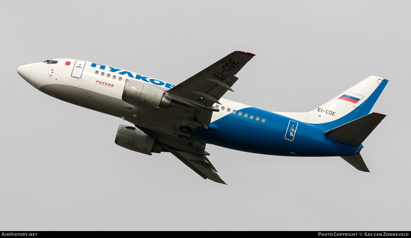 Aircraft Photo of EI-CDE | Boeing 737-548 | Pulkovo Airlines | AirHistory.net #469131