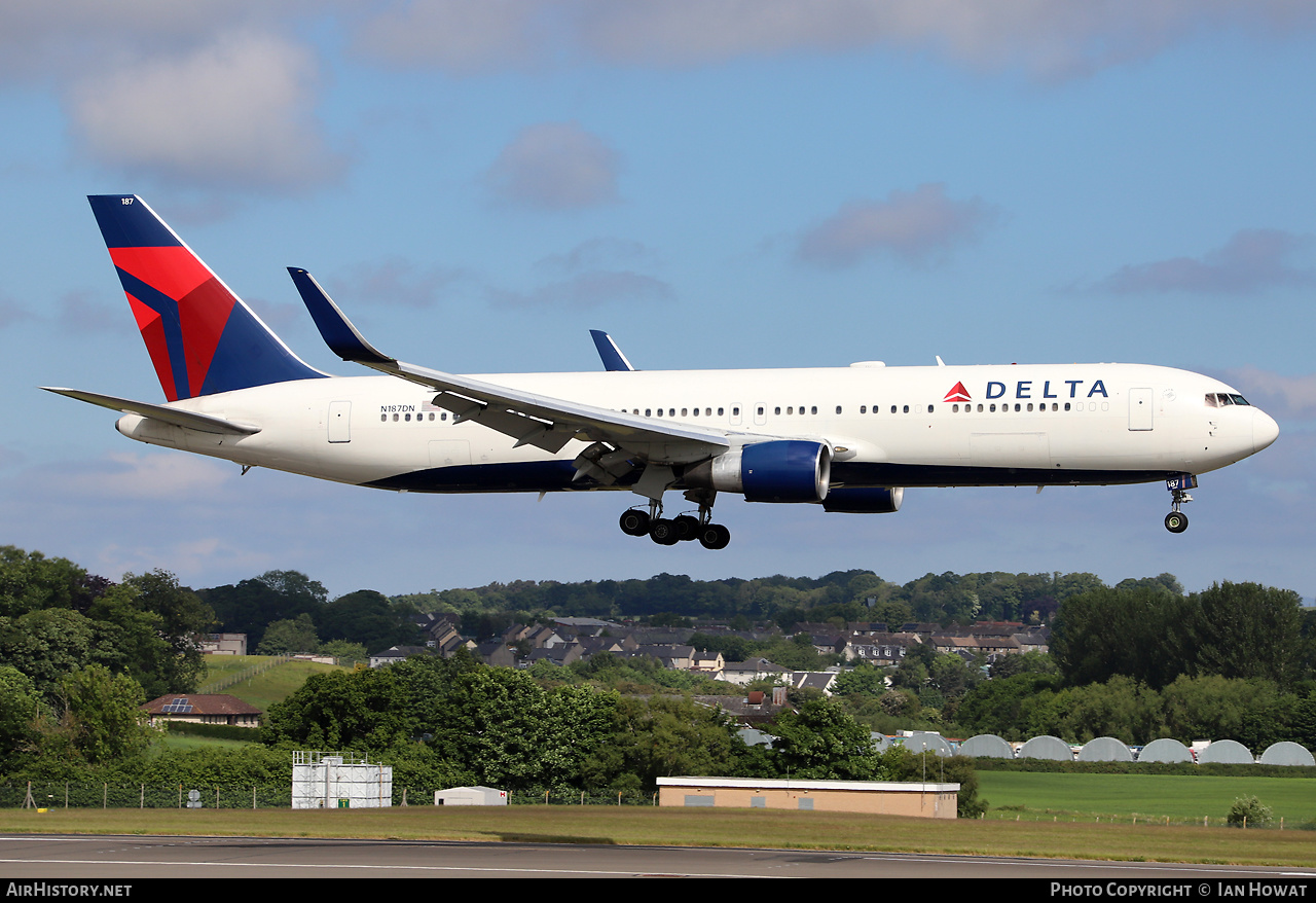 Aircraft Photo of N187DN | Boeing 767-332/ER | Delta Air Lines | AirHistory.net #469134
