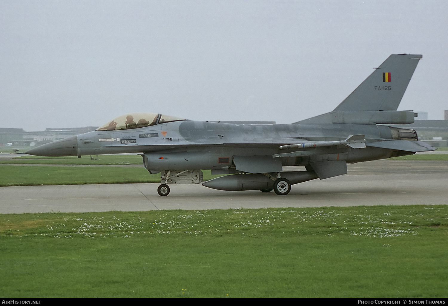 Aircraft Photo of FA-126 | General Dynamics F-16A Fighting Falcon | Belgium - Air Force | AirHistory.net #469168