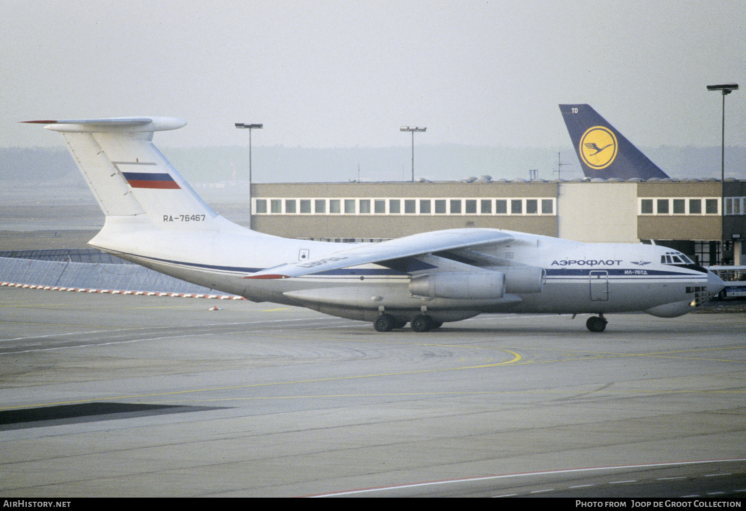 Aircraft Photo of RA-76467 | Ilyushin Il-76TD | Aeroflot | AirHistory.net #469208