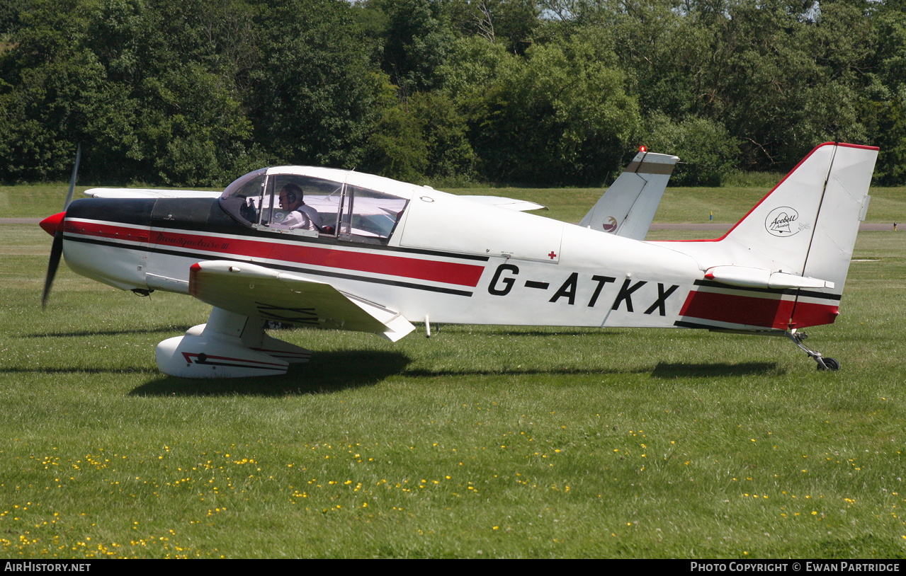 Aircraft Photo of G-ATKX | SAN Jodel D-140C Mousquetaire III | AirHistory.net #469218