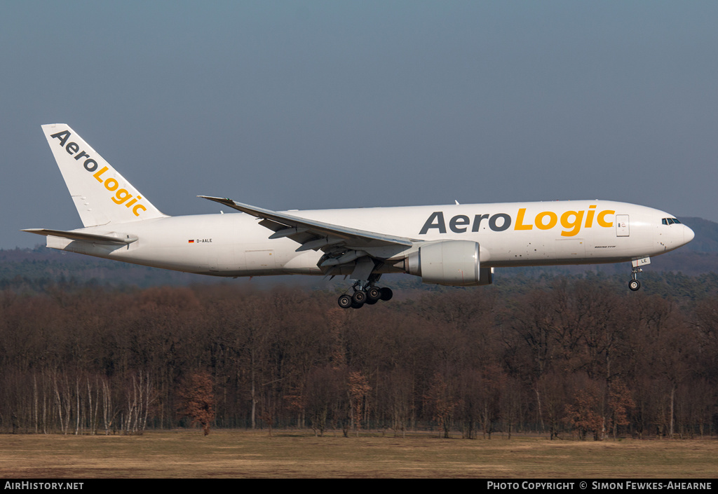 Aircraft Photo of D-AALE | Boeing 777-FZN | AeroLogic | AirHistory.net #469221