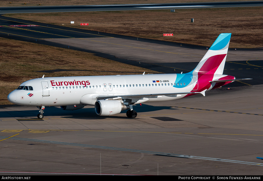Aircraft Photo of D-ABHG | Airbus A320-214 | Eurowings | AirHistory.net #469222