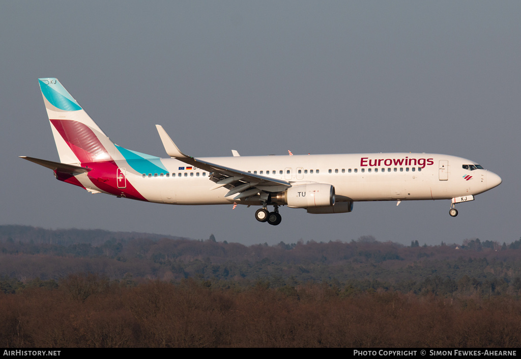 Aircraft Photo of D-ABKJ | Boeing 737-86J | Eurowings | AirHistory.net #469223