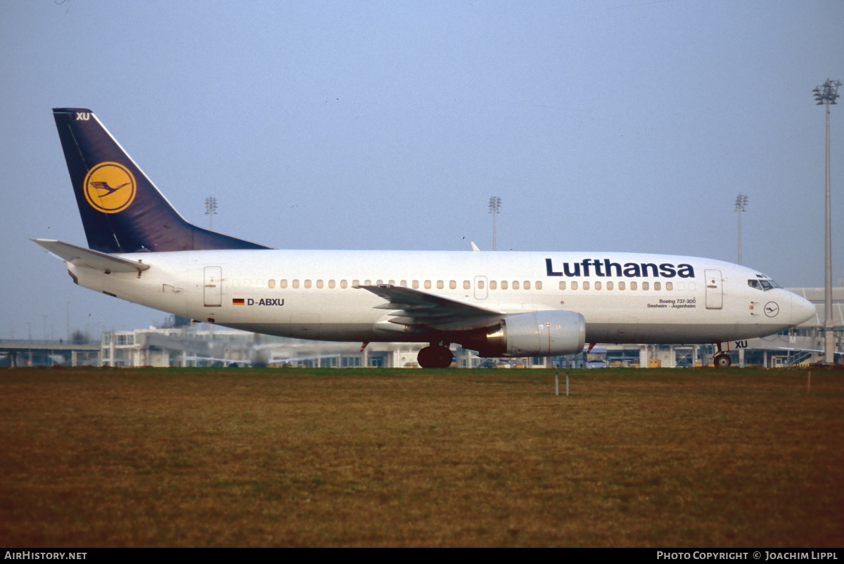 Aircraft Photo of D-ABXU | Boeing 737-330 | Lufthansa | AirHistory.net #469240