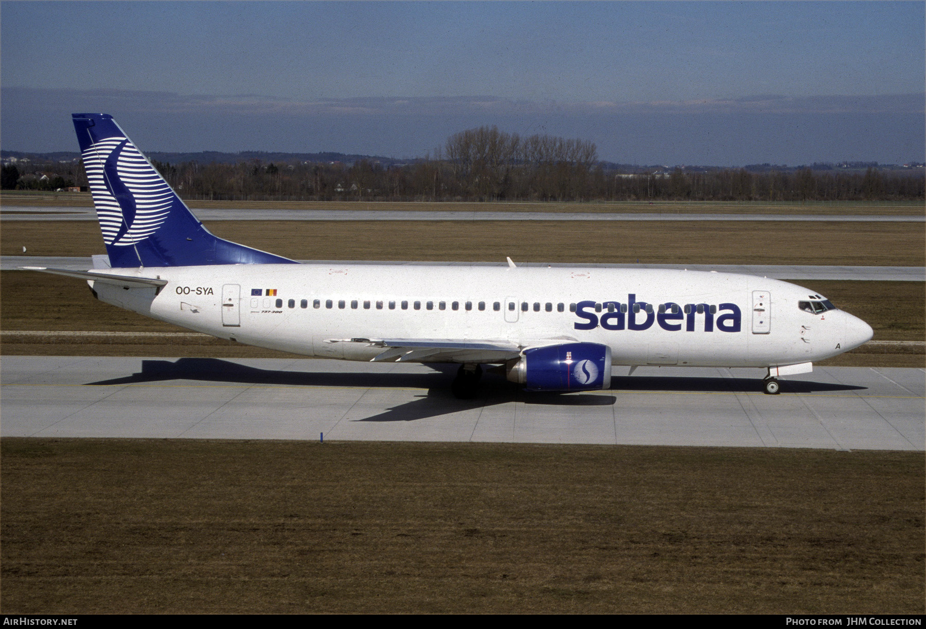 Aircraft Photo of OO-SYA | Boeing 737-329 | Sabena | AirHistory.net #469292